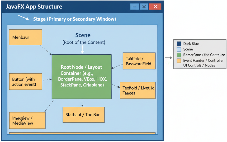 JavaFX Application Structure